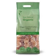 Org Ginger Candied Cubes (500g)