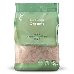 Org Coconut Chips Raw (250g)