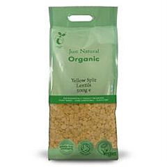 Org Lentils Yellow Split (500g)