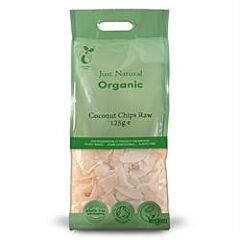 Org Coconut Chips Raw (125g)
