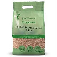 Org Sesame Seeds Hulled (125g)