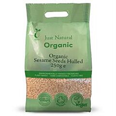Org Sesame Seeds Hulled (250g)