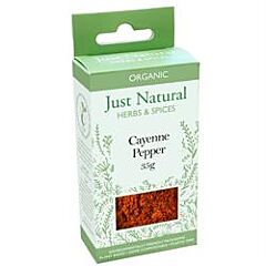 Org Cayenne Pepper Box (35g)