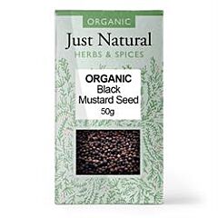 Org Mustard Seed Black Box (50g)