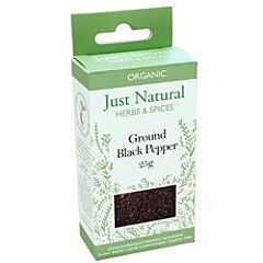 Org Pepper Black Ground Box (25g)