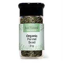 Org Fennel Seed Jar (50g)
