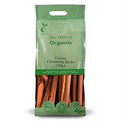 Org Cinnamon Ceylon Sticks (100g)
