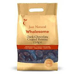 Dark Chocolate Coated Raisins (250g)