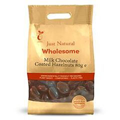 Milk Chocolate Coated Hazelnut (80g)