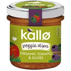 Organic Tomato & Olives Dip (135g)