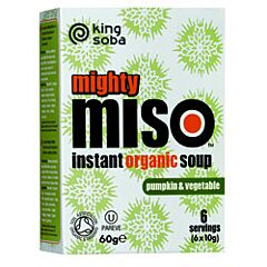 Org Miso Soup Pumpkin Veg (60g)