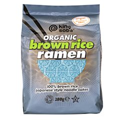 Org 4 Pk Brn Rice Ramen Noodle (280g)