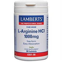 L-Arginine HCl 1000mg (90 tablet)