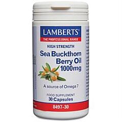 Sea Buckthorn Berry Oil 1000mg (30 capsule)