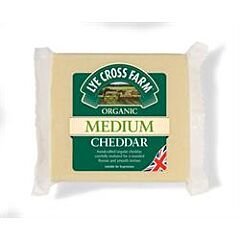 Organic Medium Cheddar (245g)