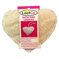 Bath-Time Loofah Heart (1pads)