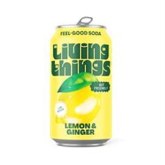 Lemon & Ginger Soda (330ml)