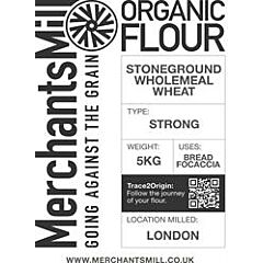 Organic WholeWheat Flour (5kg)