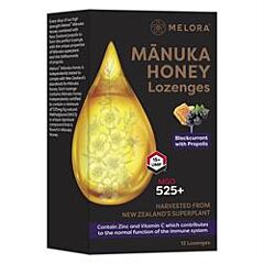 Manuka, Blk & Propolis Loz (12 lozenges)