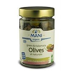 Mixed Olives with Chilli (205g)