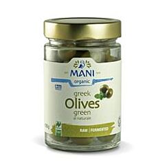 Organic Green Olives (205g)