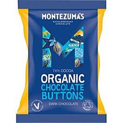 Organic Dark Chocolate Buttons (120g)