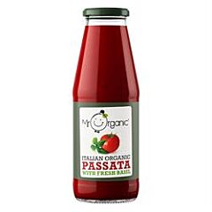 Org Passata & Basil Jar (690g)