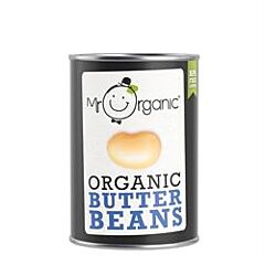 Org Butter Beans Tin (400g)
