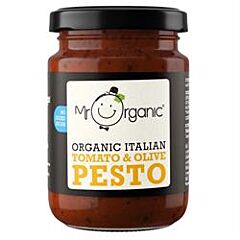Org Tomato & Olive Pesto (130g)