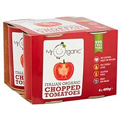 Chopped Tomatoes 4x400g Pack (4 x 400gpack)