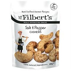 Salt and Pepper Cashews (40g)
