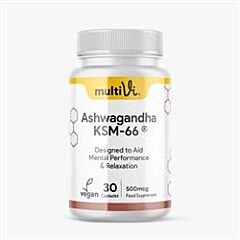 Ashwagandha Supplement KSM-66 (30 capsule)