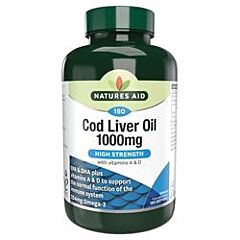 Cod Liver Oil 1000mg (180 capsule)