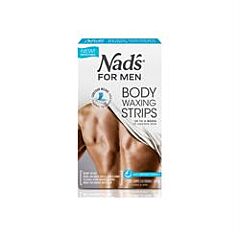 Nads Men Body Waxing Strips (20pack)