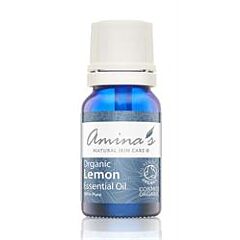 Organic Lemon Essential Oil (10ml)