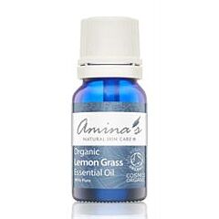 Org Lemon Grass Essential Oil (10ml)