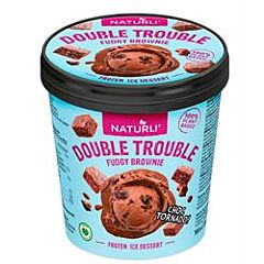 Fudgy Brownie Ice Cream (500ml)