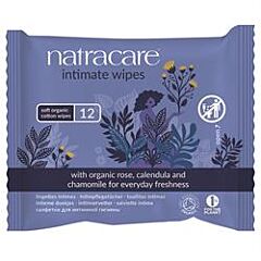 Org Cotton Intimate Wipes (12wipes)