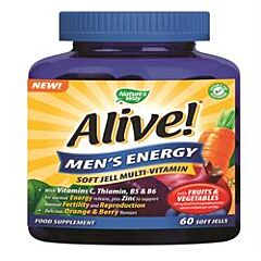 Alive! Men`s Soft Jells (60chewables)