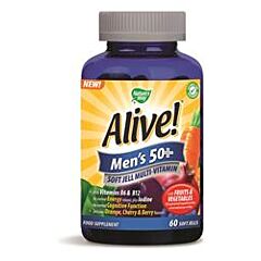 Alive! Men`s 50+ Soft Jells (60softgels)
