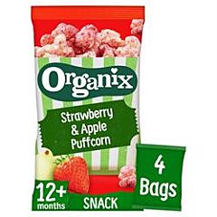 Strawberry & Apple Puffcorn (4 x 10gbag)