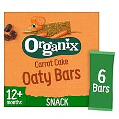 Organix Carrot Cake Oaty Bar (6 x 23g box)