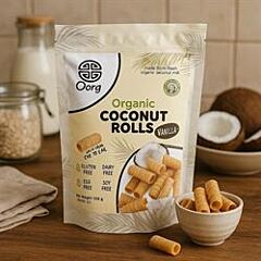 Organic Coconut Rolls Vanilla (100g)
