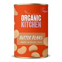 Organic Butter Beans (400g)