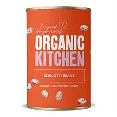 Org Borlotti Beans(Short Date) (400g)