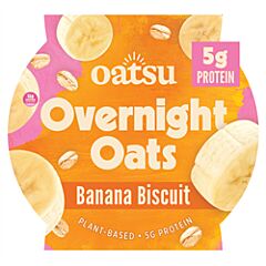 Banana Biscuit Overnight Oats (160g)
