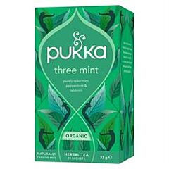 FREE Pukka Organic Three Mint (20bag)