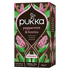 FREE Pukka Org Pepp&Licorice (20bag)