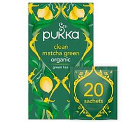 Organic Clean Matcha Green Tea (20bag)