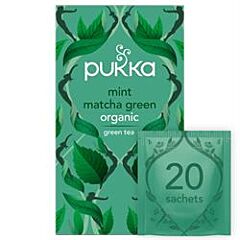 Organic Mint Matcha Green (20bag)